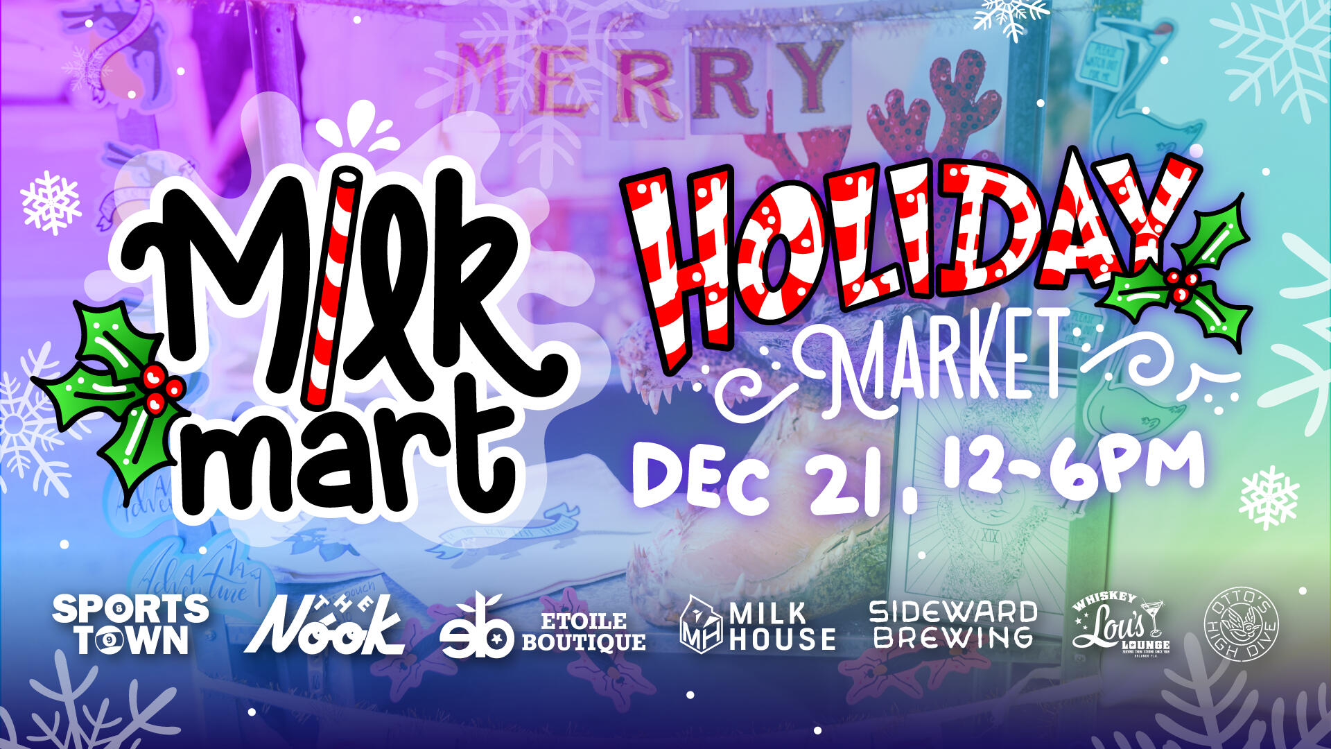 Sketchy Frog Studio will be at milk mart holiday market decmber 21st from 12-6pm!